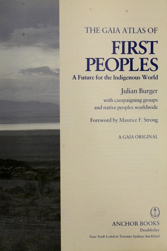 Cover for The Gaia atlas of first peoples
