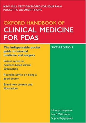 Cover for Oxford Handbook of Clinical Medicine for PDA (Oxford Handbooks Series)