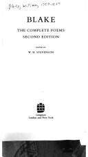 Cover for Blake