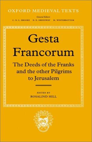Cover for Gesta Francorum et aliorum Hierosolimitanorum