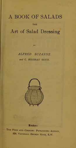 Cover for A book of salads