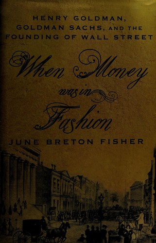 Cover for When money was in fashion