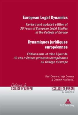 Cover for European Legal Dynamics Dynamiques Juridiques Europennes