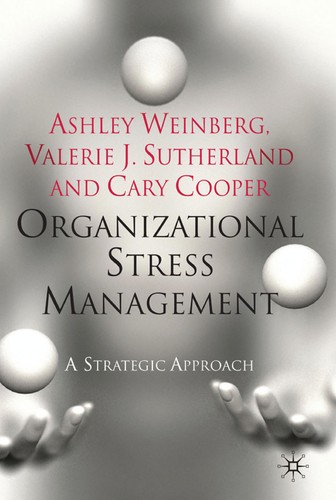 Cover for Organizational stress management