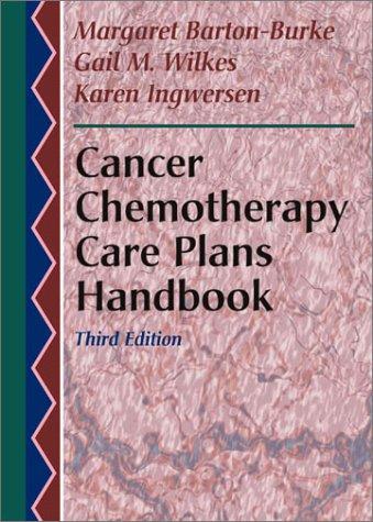 Cover for Cancer Chemotherapy Care Plans Handbook