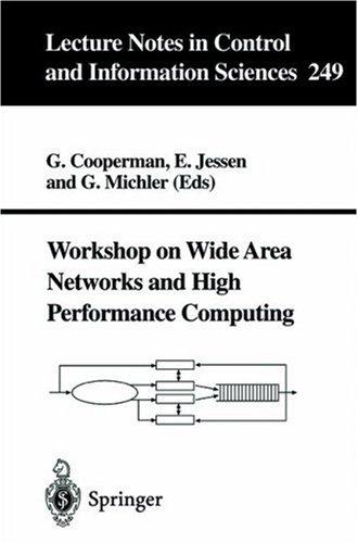 Cover for Workshop on Wide Area Networks and High Performance Computing