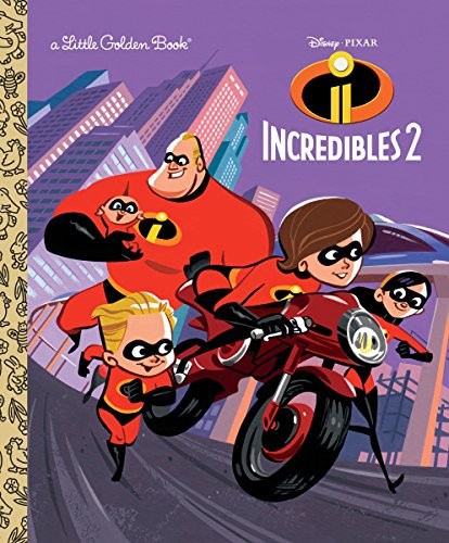 Cover for Incredibles 2 Little Golden Book