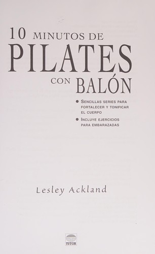 Cover for 10 minutos de pilates con balón