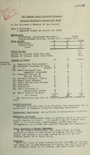 Cover for [Report 1950]