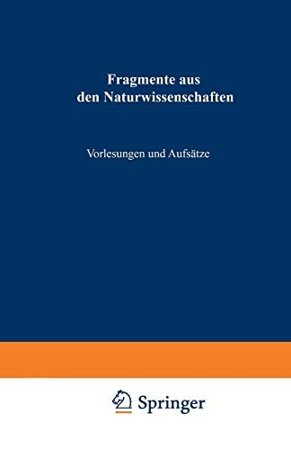 Cover for Fragmente aus den Naturwissenschaften