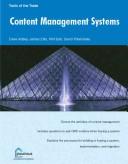 Cover for Content Management Systems (Tools of the Trade)