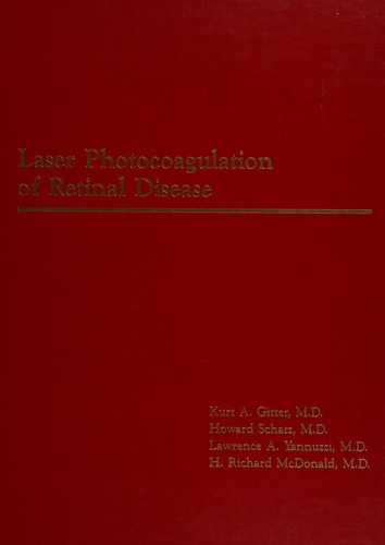 Cover for Laser Photocoagulation of Retinal Disease