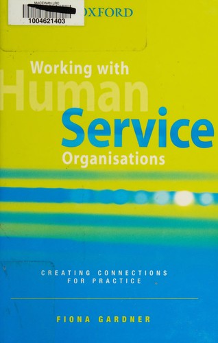 Cover for Working with human service organisations