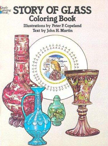 Cover for Story of Glass Coloring Book (Colouring Books)