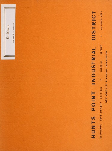 Cover for Hunts Point Industrial District