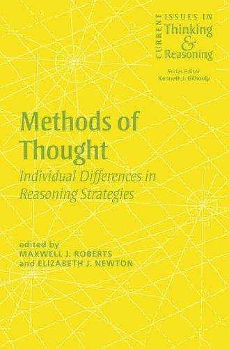 Cover for Methods of Thought