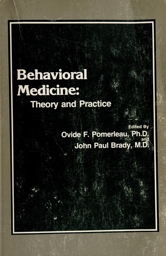 Cover for Behavioral medicine, theory and practice