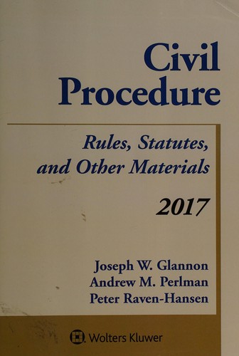 Cover for Civil Procedure