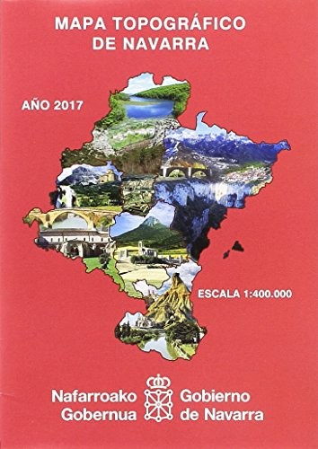 Cover for Mapa topográfico de Navarra, E 1