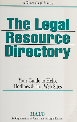 Cover for The Legal Resource Directory