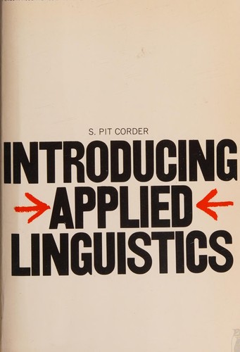 Cover for Introducing applied linguistics