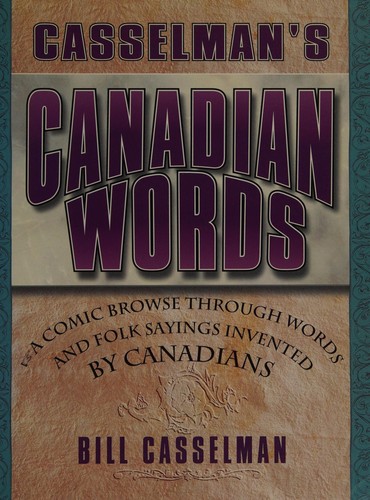 Cover for Casselman's Canadian words