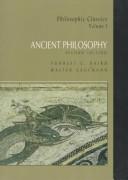 Cover for Philosophic Classics: Vol. I