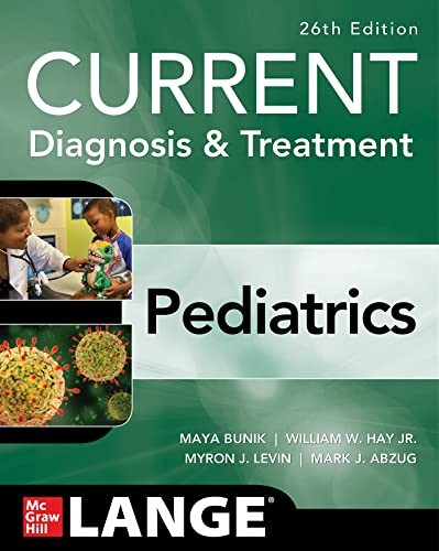 Cover for CURRENT Diagnosis & Treatment Pediatrics, Twenty-Sixth Edition
