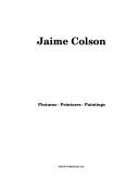 Cover for Jaime Colson