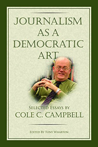 Cover for Journalism as a Democratic Art