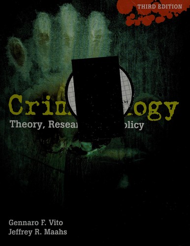 Cover for Criminology