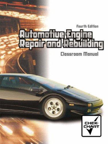 Cover for Automotive Engine Repair And Rebuilding
