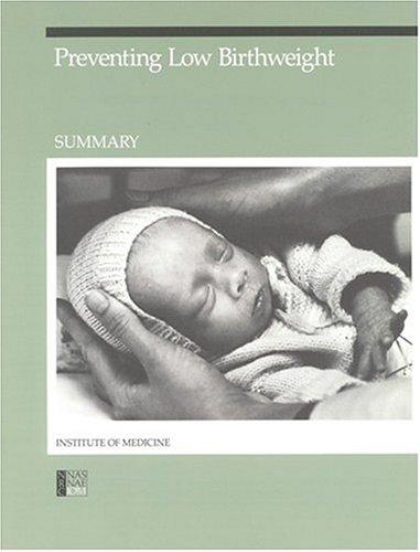 Cover for Preventing low birthweight