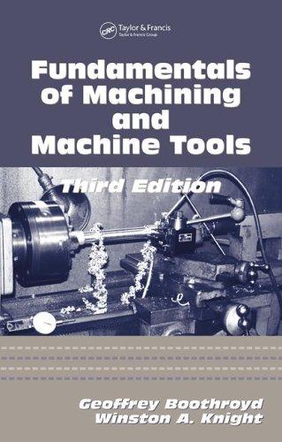 Cover for Fundamentals of machining and machine tools