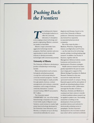 Cover for New frontiers