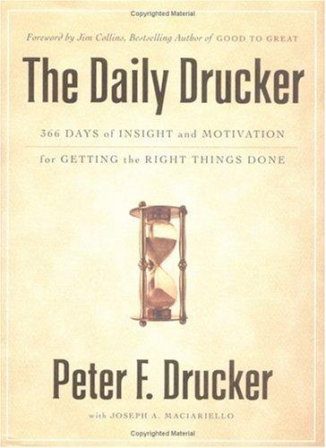 Cover for The Daily Drucker
