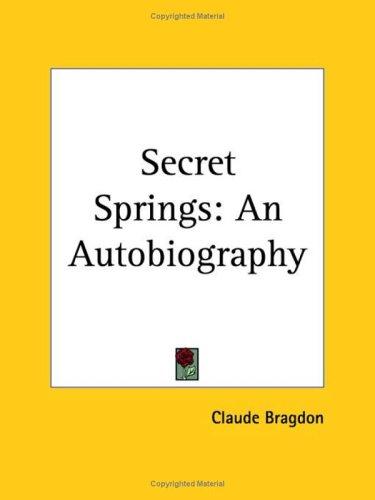 Cover for Secret Springs