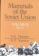 Cover for Mammals of the Soviet Union