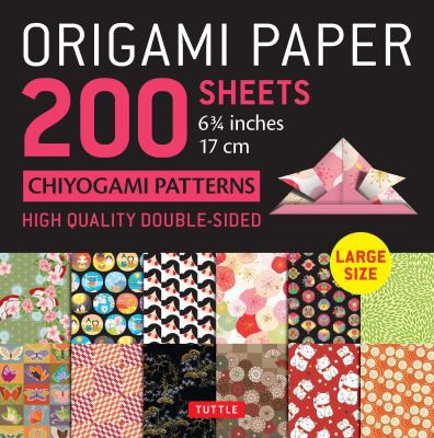 Cover for Origami Paper Chiyogami Patterns 200 Sheets 17cm