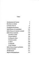 Cover for Julien Gracq