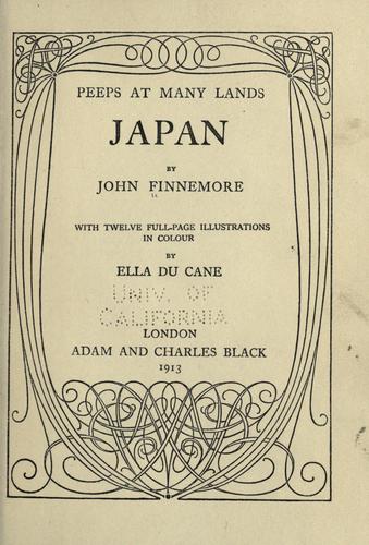 Cover for Japan