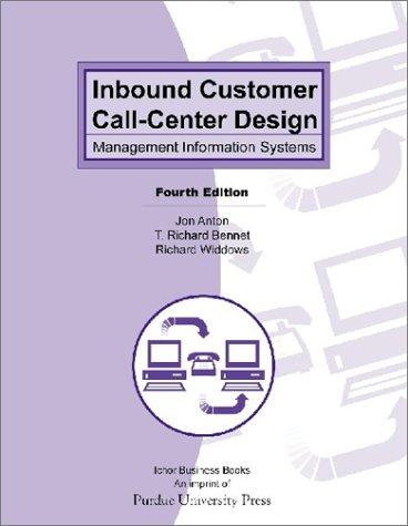 Cover for Inbound Customer Callcenter Design