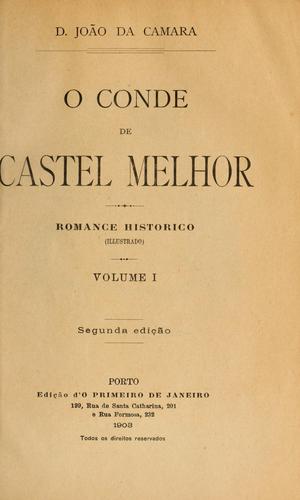Cover for O conde de Castel Melhor