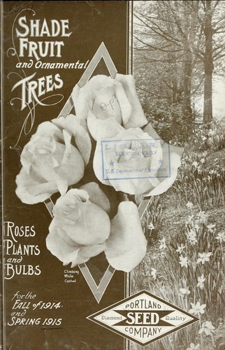 Cover for Autumn catalog [of] trees, roses, bulbs, plants