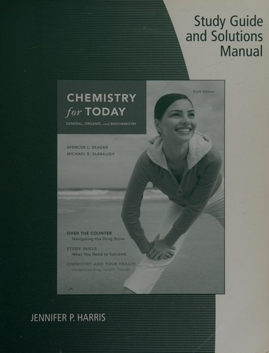 Cover for Study Guide and Solutions Manual for Seager/Slabaugh's Chemistry for Today