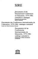 Cover for Directory of Educational Research Institutions (Ibe Date Series/U1577)