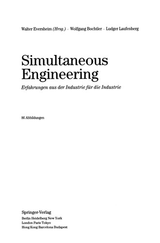 Cover for Simultaneous Engineering