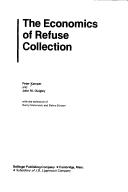 Cover for The economics of refuse collection