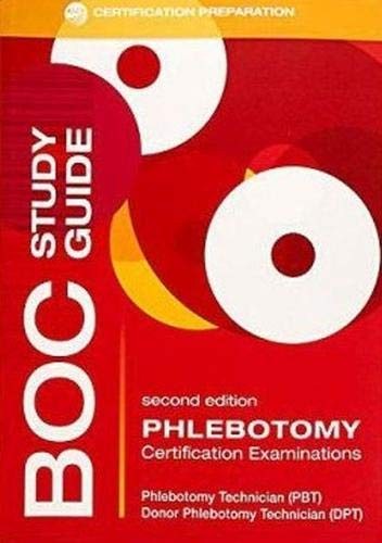 Cover for BOC Phlebotomy Study Guide