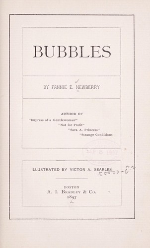 Cover for Bubbles